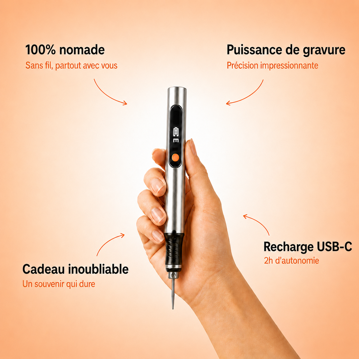 Gravéa™ – Stylo Graveur de Précision